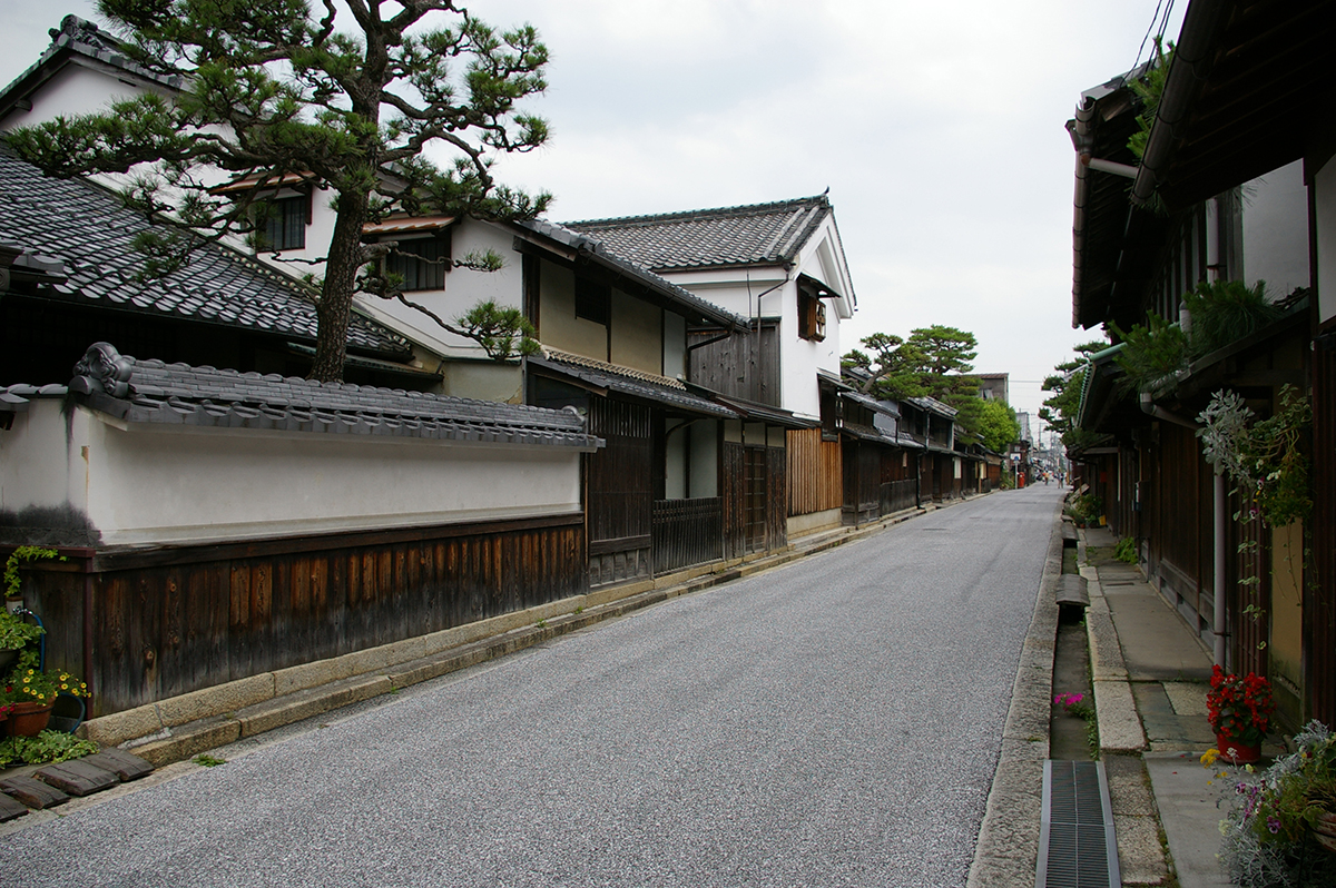 近江商人の町並み（新町通り）