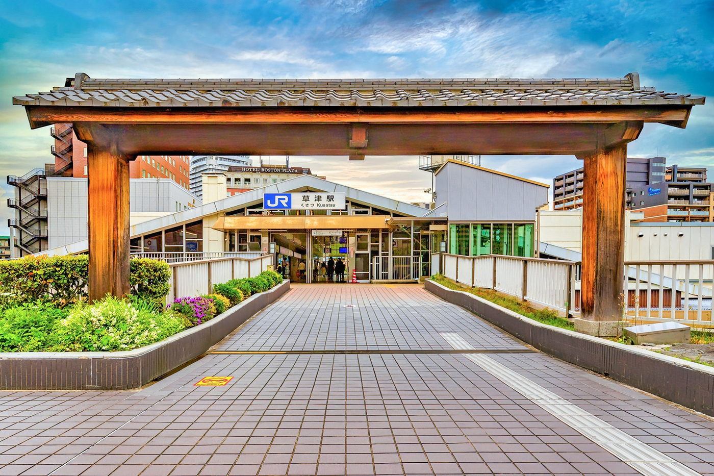 ＪＲ草津駅　くさつえき（滋賀県草津市） の停車駅路線図 ＪＲ琵琶湖線（ＪＲ東海道本線）乗換路線案内